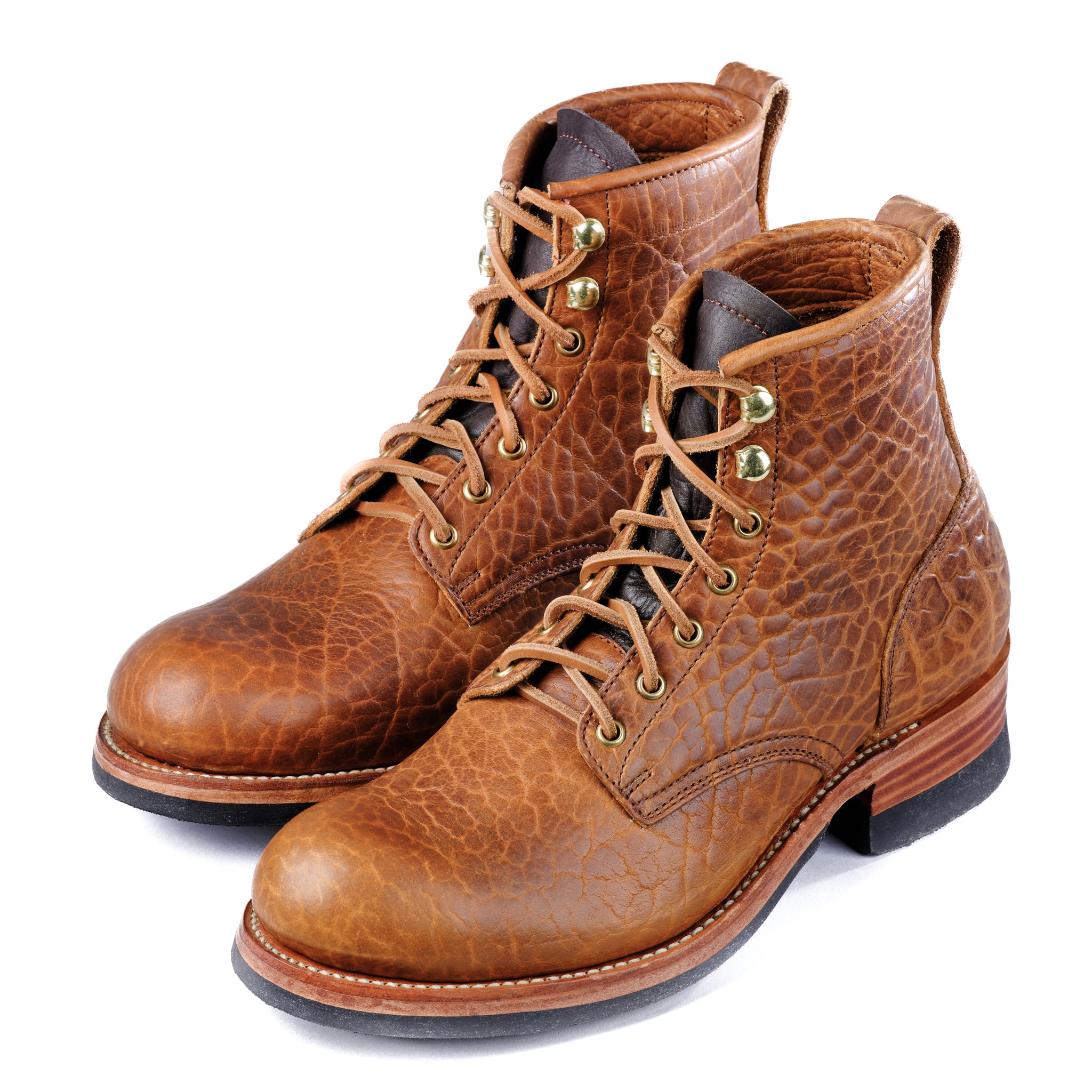 Bison skin outlet boots