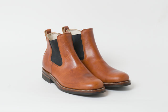 Chelsea Boot - English Tan (Horween Dublin)